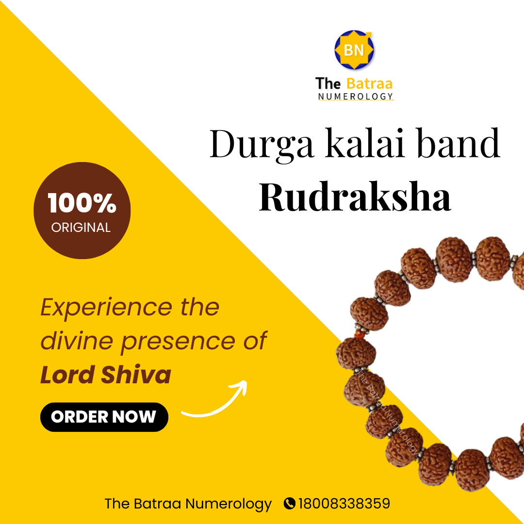 Durga Kalai Rudraksha Band