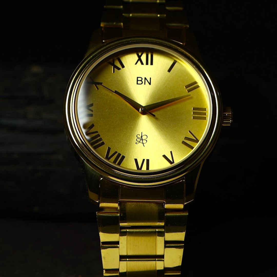 Golden Luck Watch - Full Roman