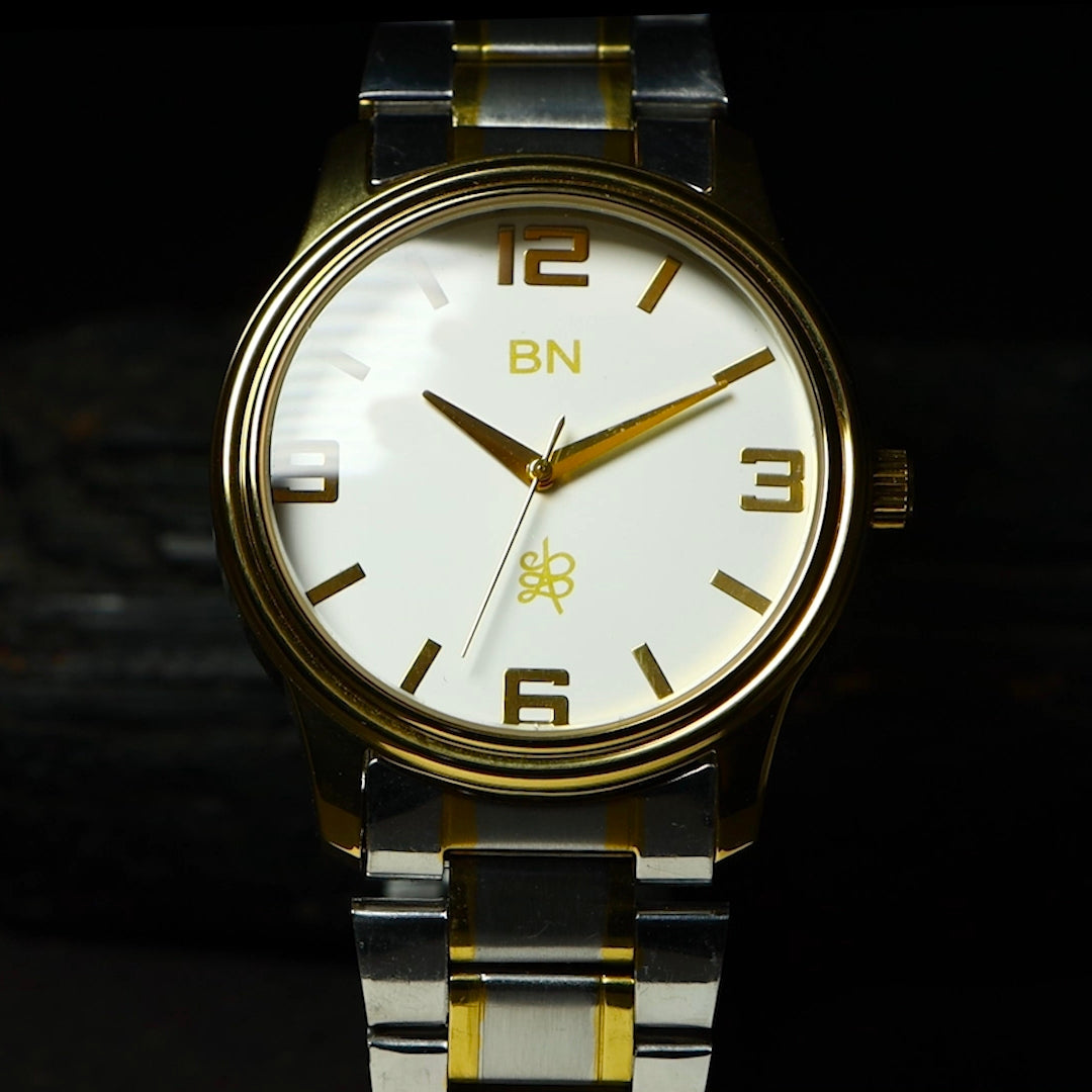 White Luck Watch - Numeric