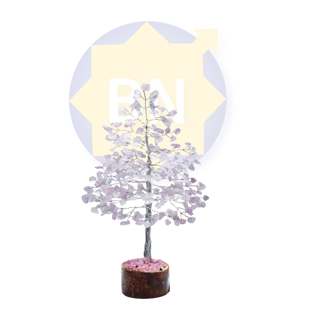 Rose Quartz Crystal Tree